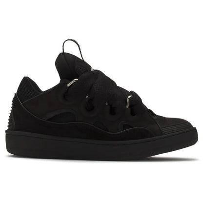 Lanvin Leather Curb Triple Black