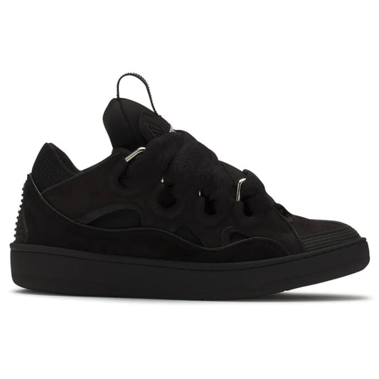 Lanvin Leather Curb Triple Black