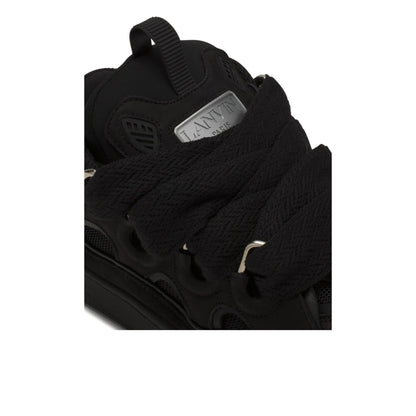 Lanvin Leather Curb Triple Black