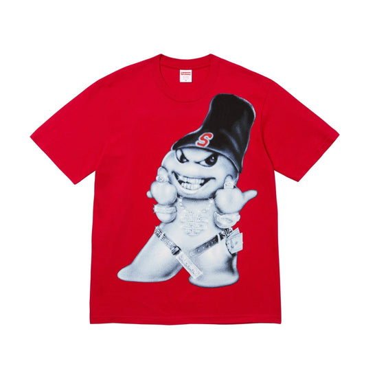 Supreme Snowman Tee Red