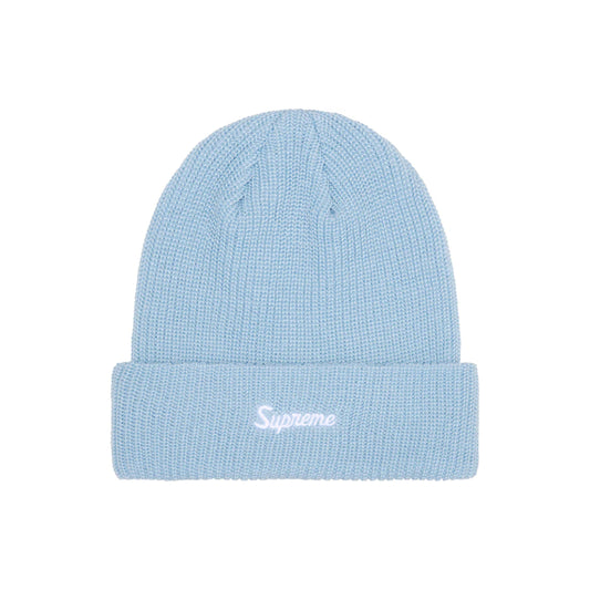 Supreme Loose Gauge Beanie Light Blue