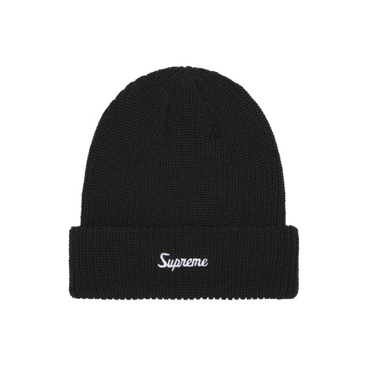 Supreme Loose Gauge Beanie Black