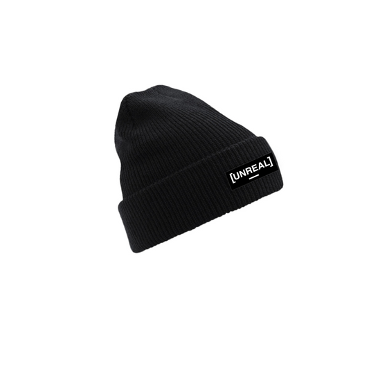 UNREAL Recycled Beanie Black UNREAL