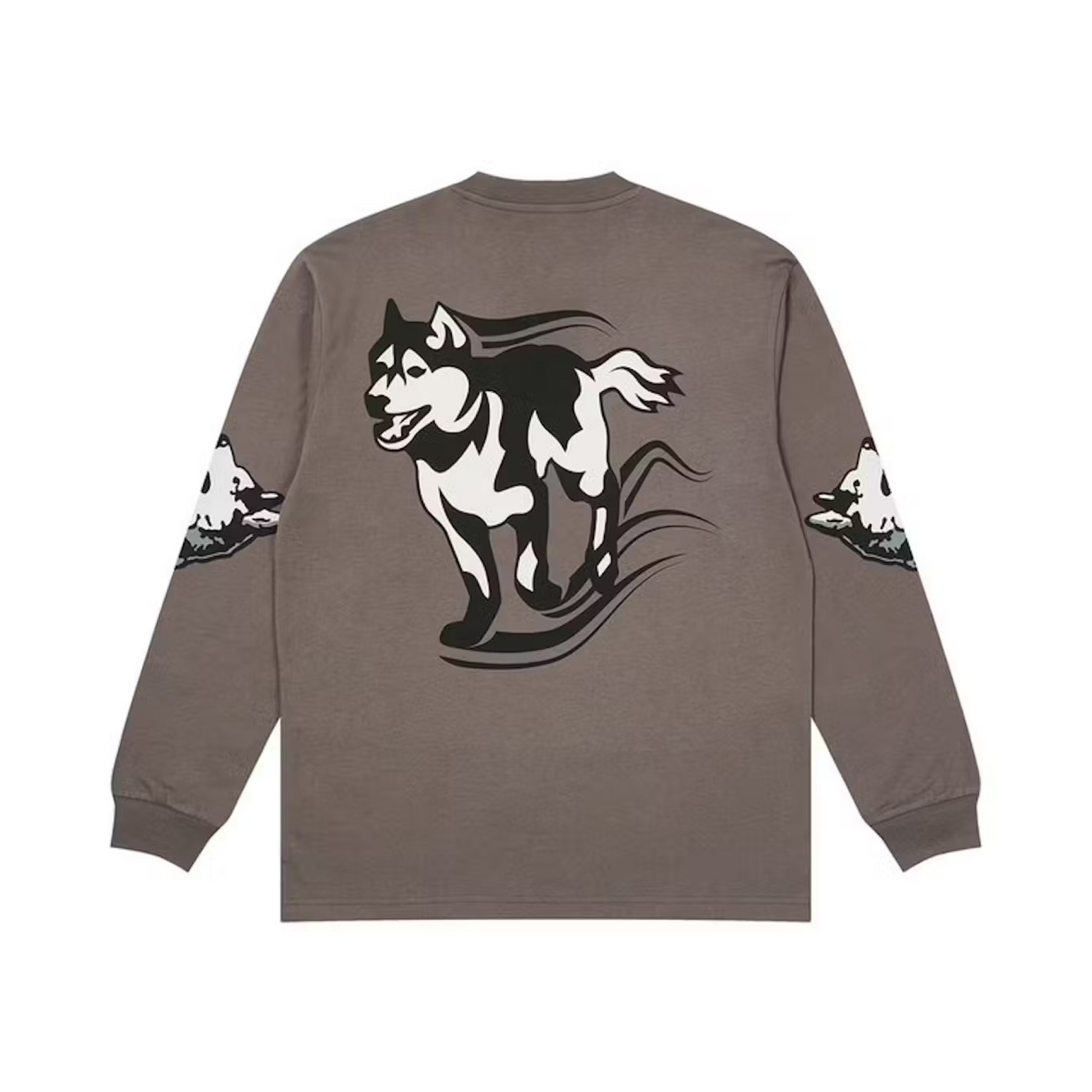 Palace Dogs Are Chill Longsleeve Charcoal Palace