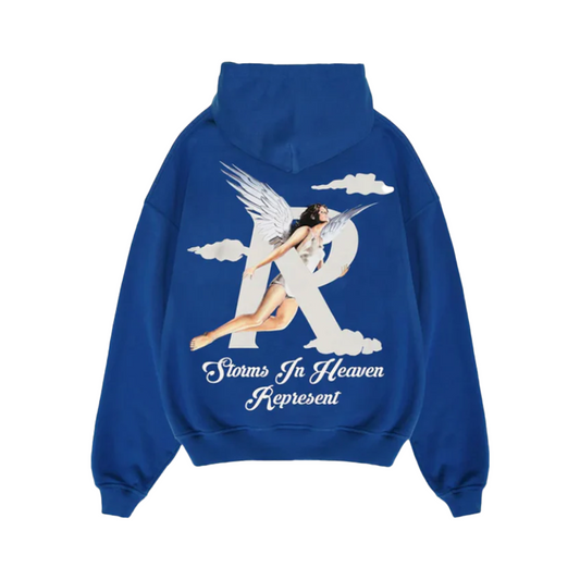 Represent Storms In Heaven Hoodie Cobalt Represent