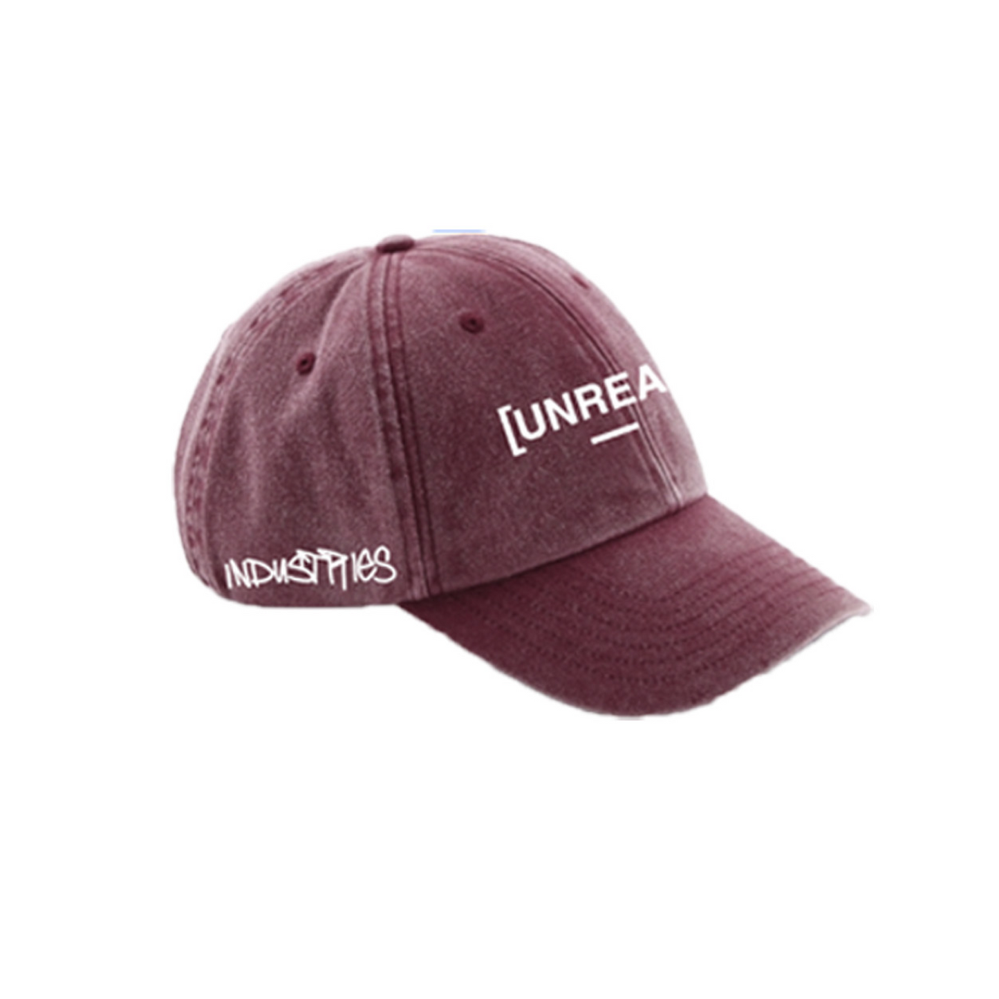 UNREAL Baseball Cap Washed Red