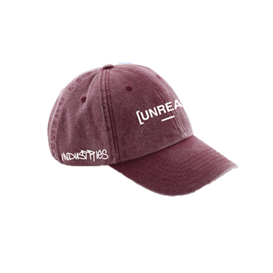UNREAL Baseball Cap Washed Red UNREAL