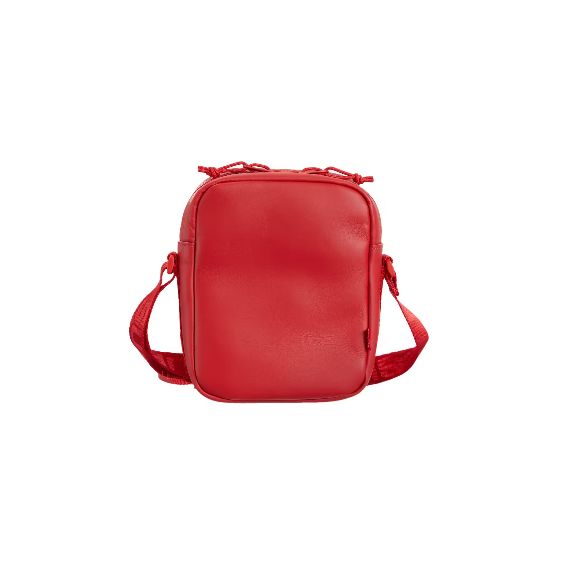 Supreme Leather Shoulder Bag Red Supreme