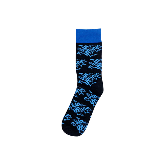 Sp5der Candy Sock 'Black/Blue'