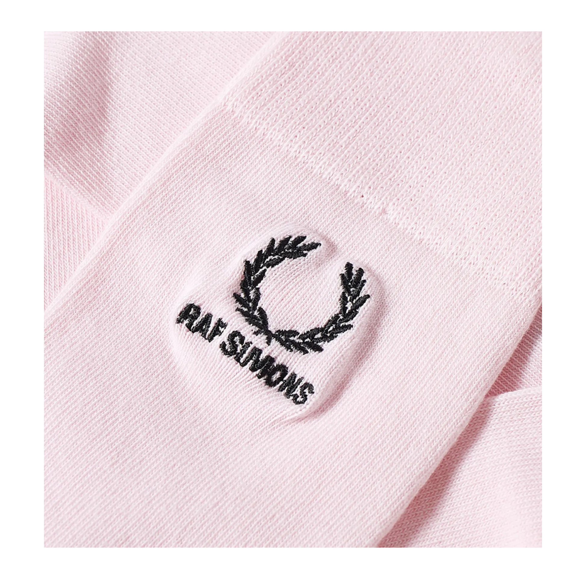 Pink Fred Perry Raf Simons Fred Perry X Raf Simons Embroidered