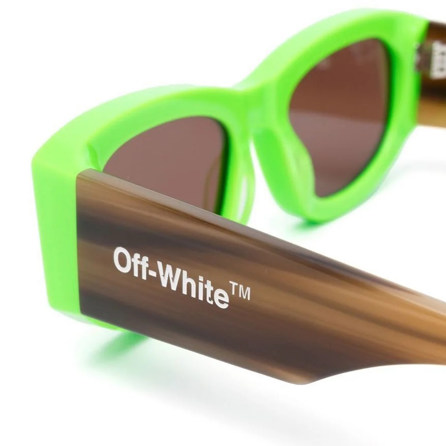 Off-White Lucio logo-print sunglasses
