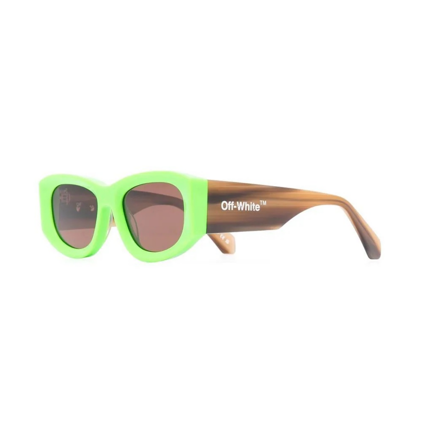 Off-White Lucio logo-print sunglasses