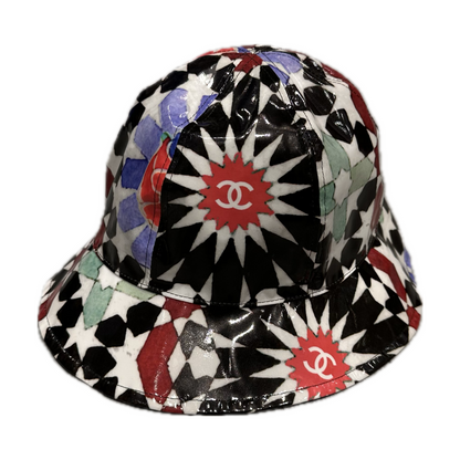 Chanel Waxed Bucket Hat Multi