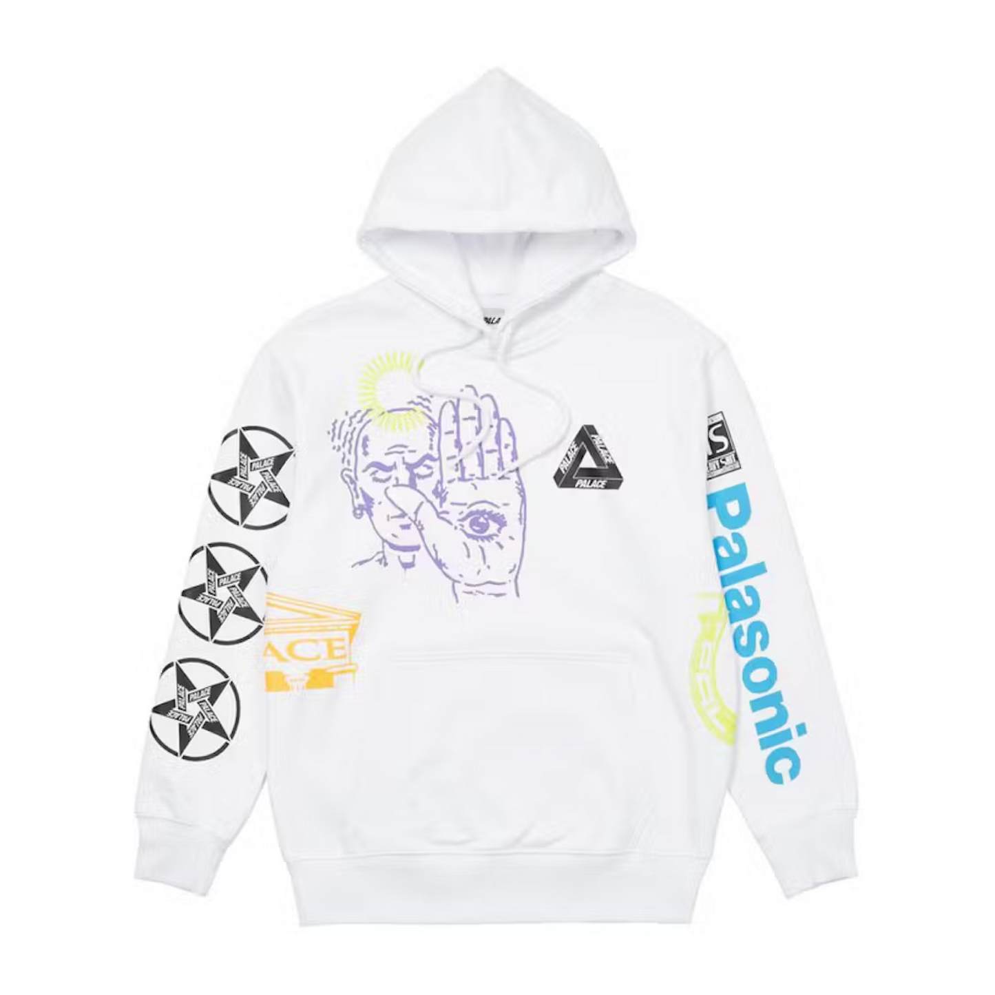 Palace x Cannondale Mad Boy Hoodie White