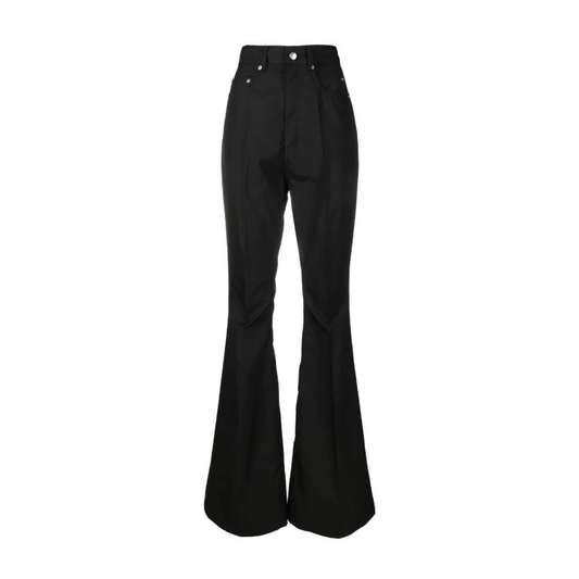 Rick Owens Bolan Bootcut Trousers In Black Rick Owens