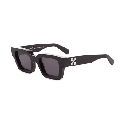 Off-White Virgil Square Frame Sunglasses Black White Grey (FW21)