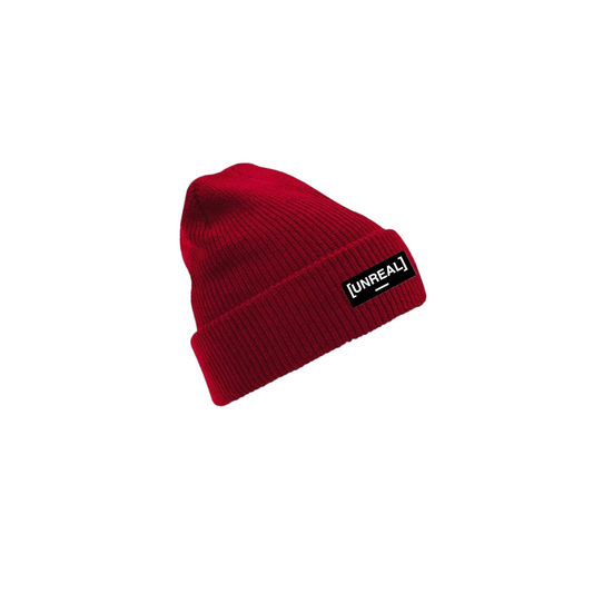 UNREAL Recycled Beanie Red UNREAL