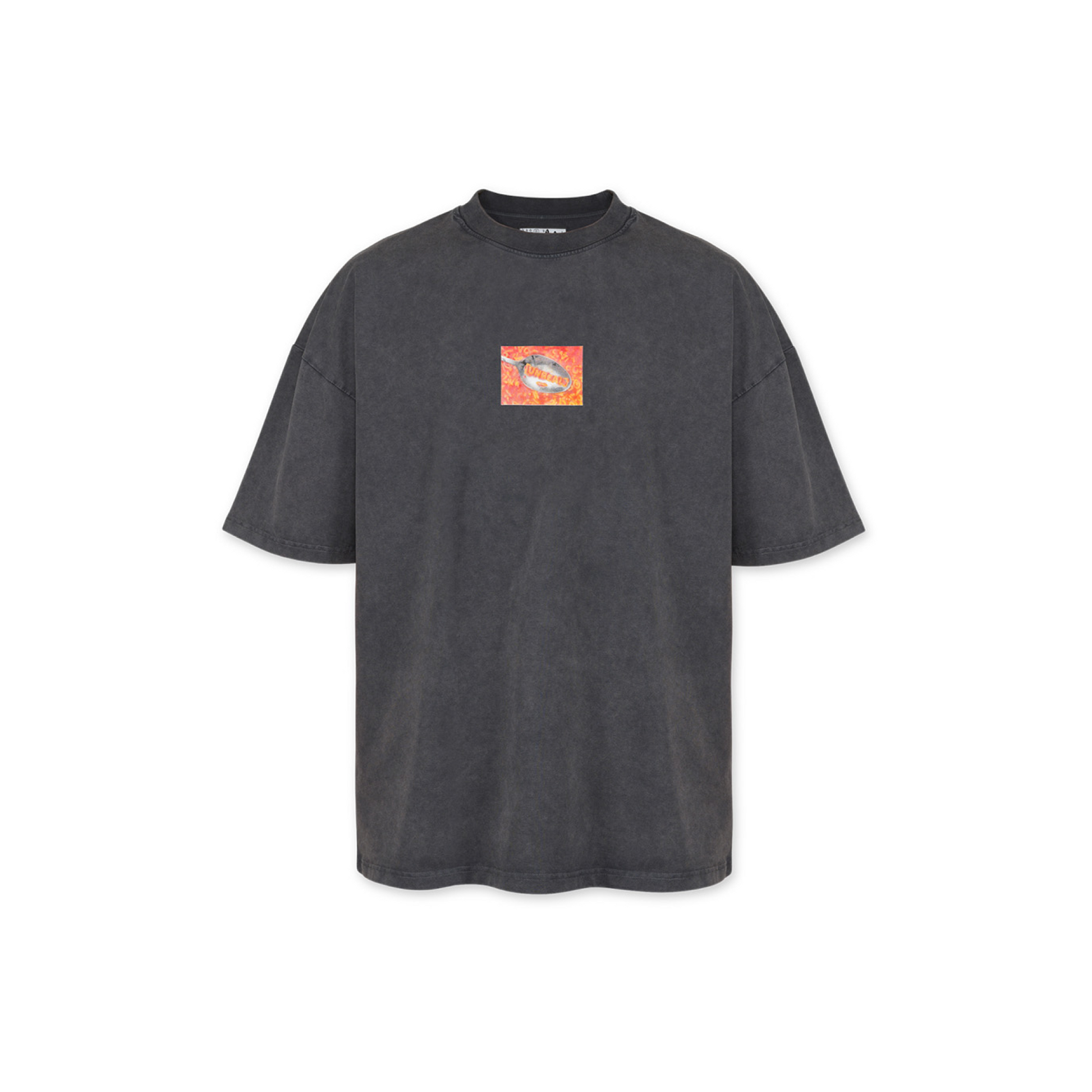 Unreal Soup Tee Stone Washed Black UNREAL