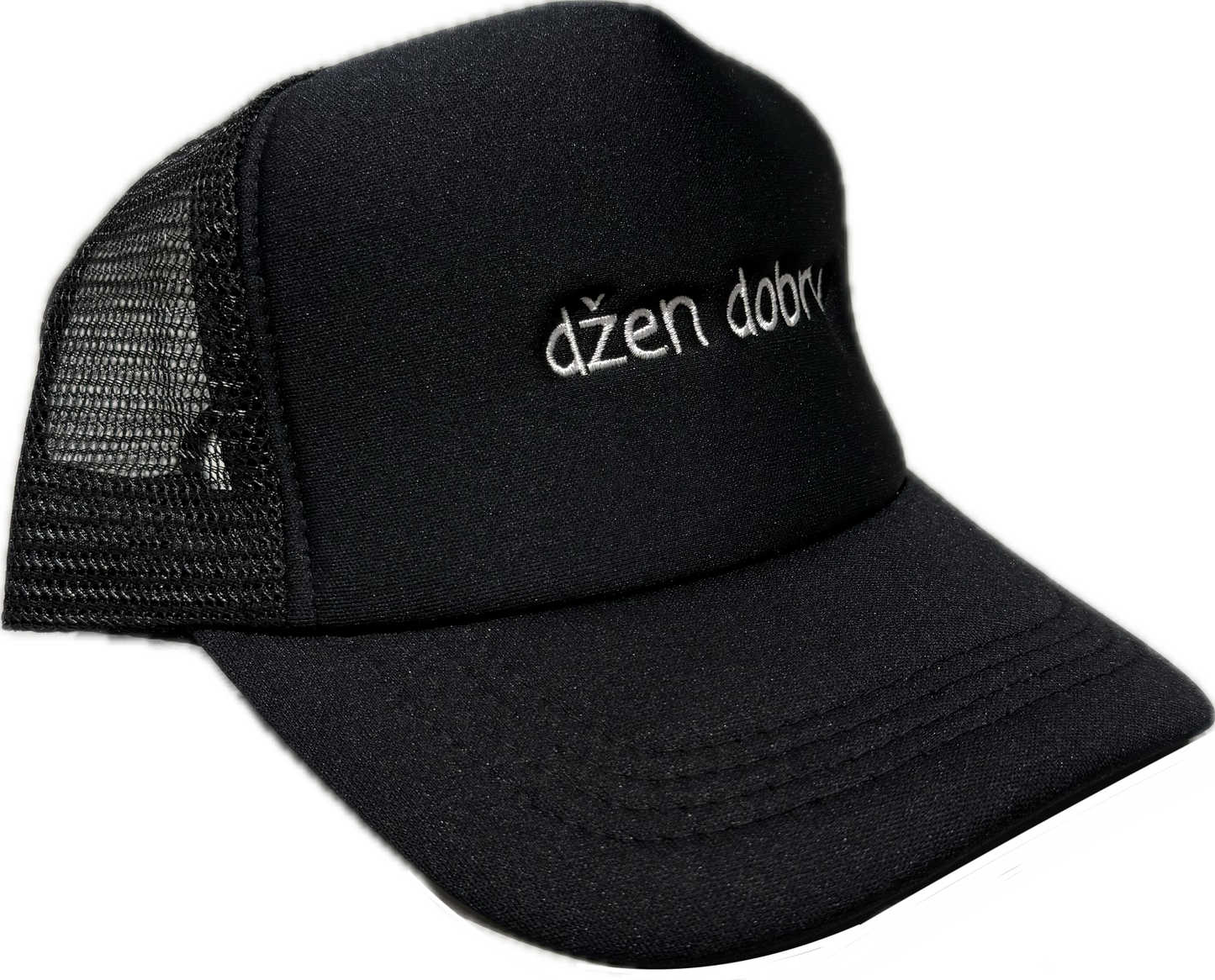 Nina Janova Džen Dobry Trucker Cap Black