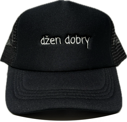 Nina Janova Džen Dobry Trucker Cap Black