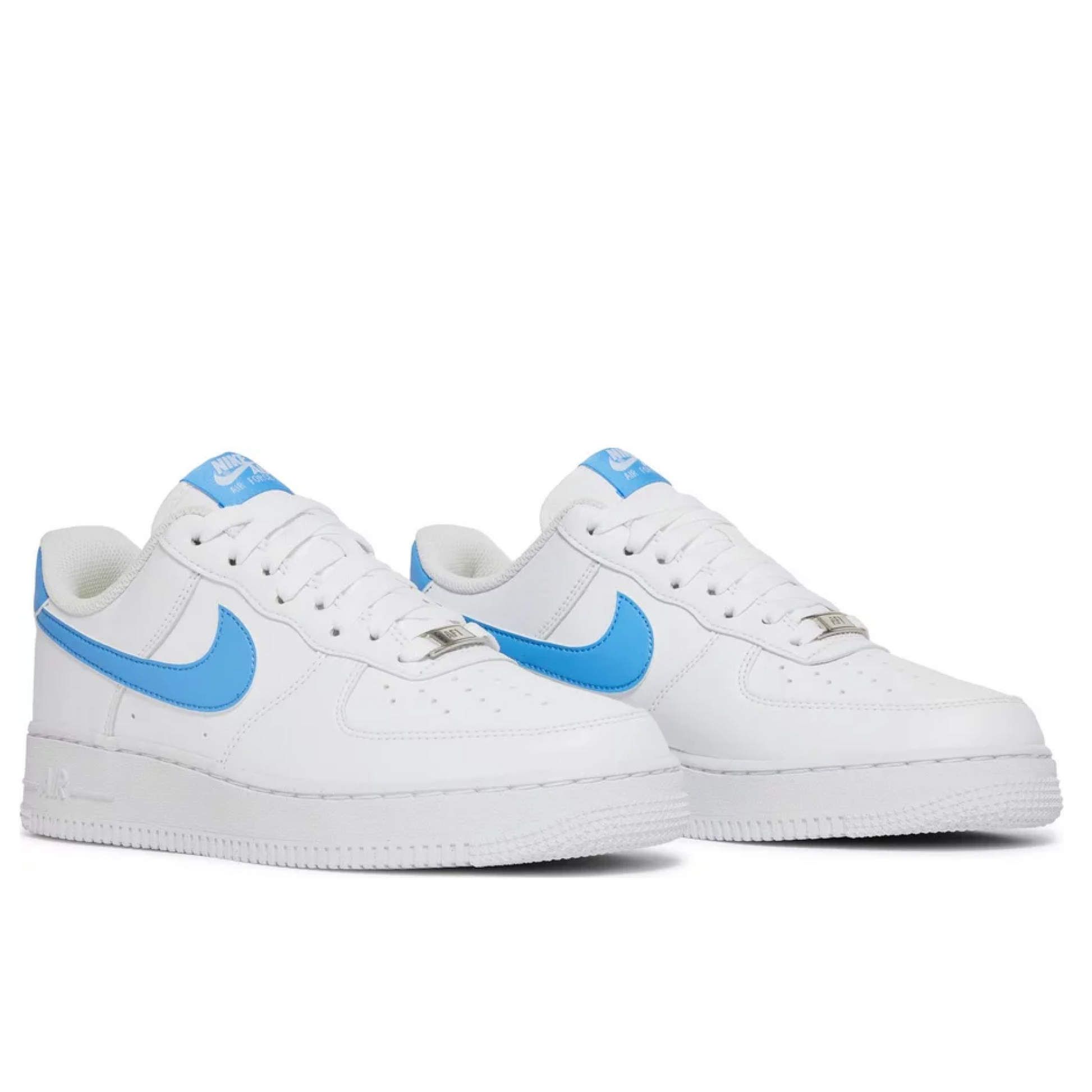 Nike air force top 1 low university blue