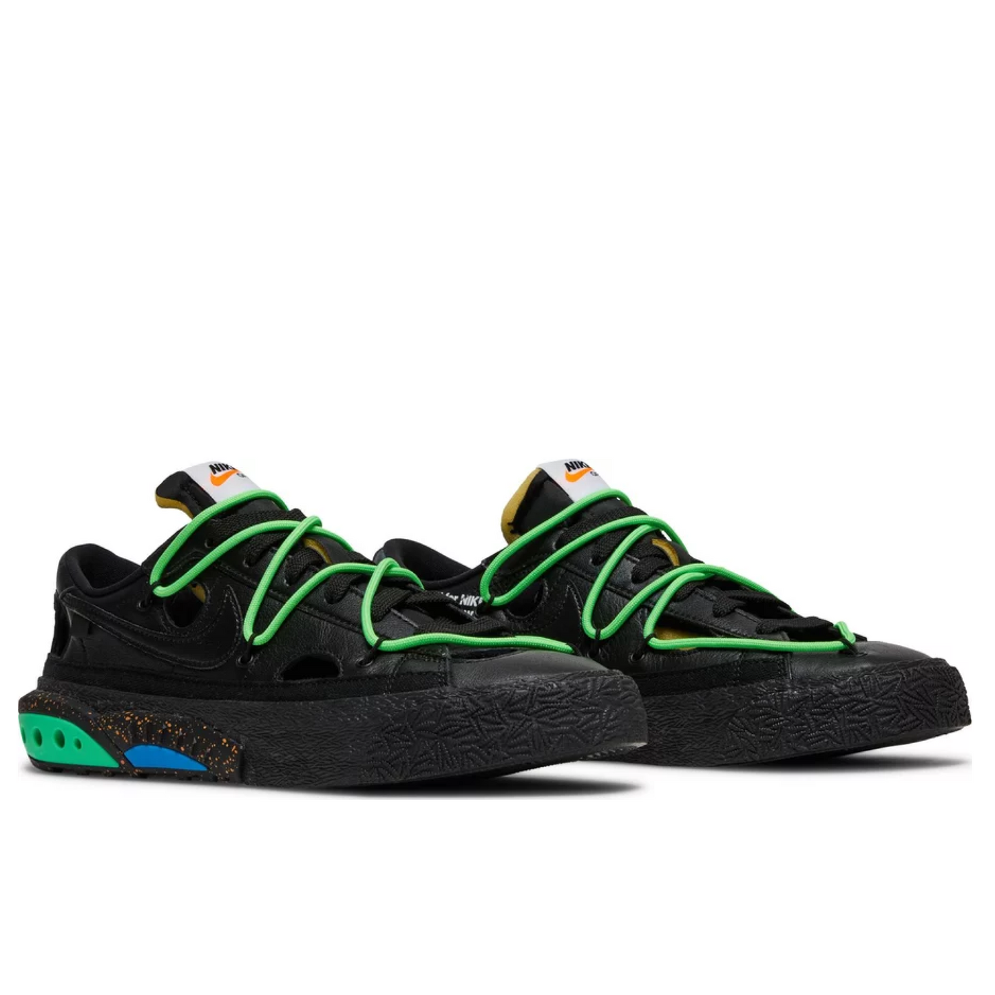 Nike Blazer Low Off-White Black Electro Green Nike