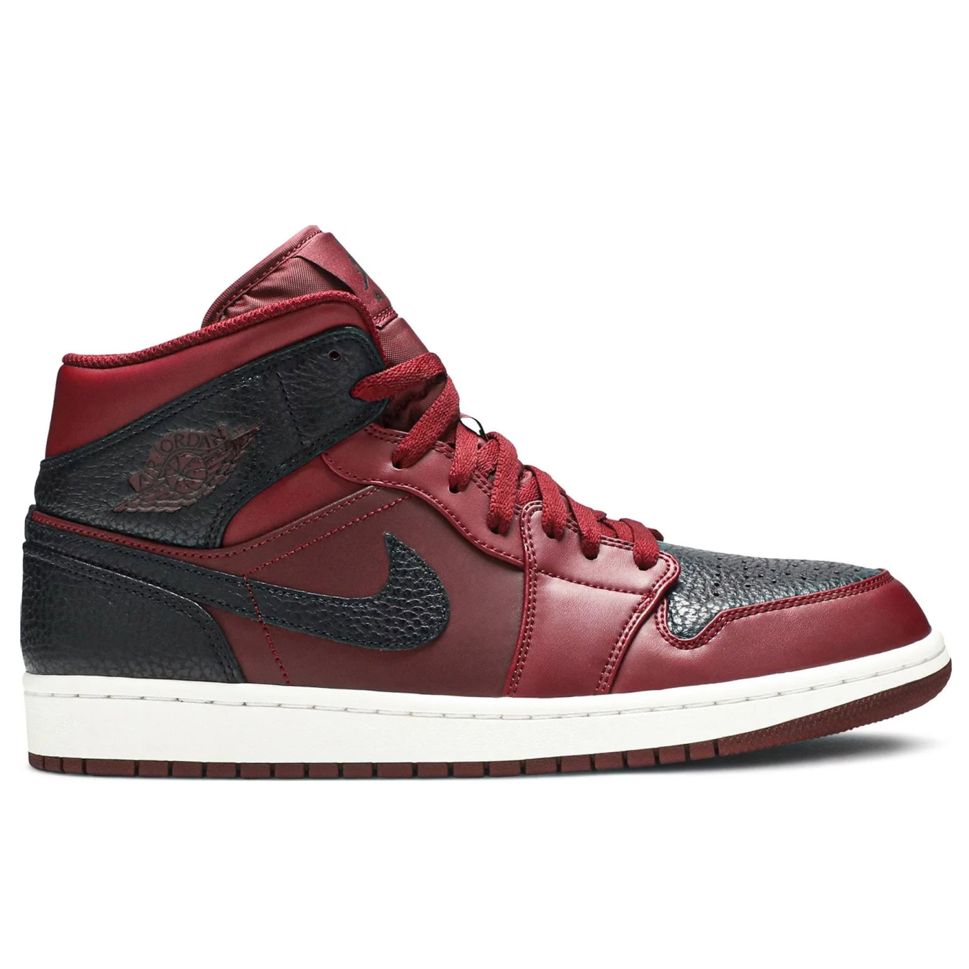 Black and red team jordans Clearance