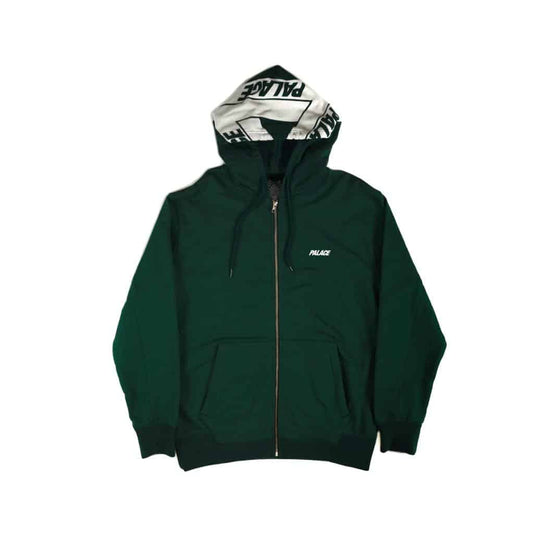 Palace Big Tri-Ferg Zip Hood Green Palace