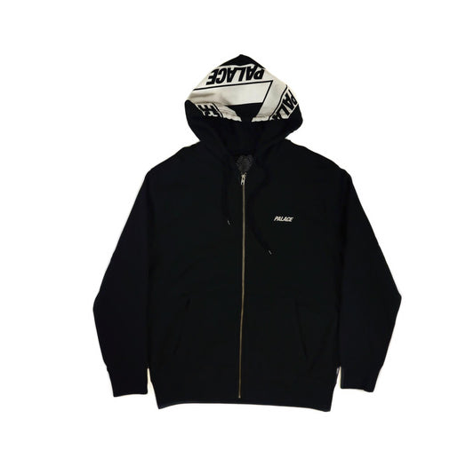 Palace Big Tri-Ferg Zip Hood Black Palace