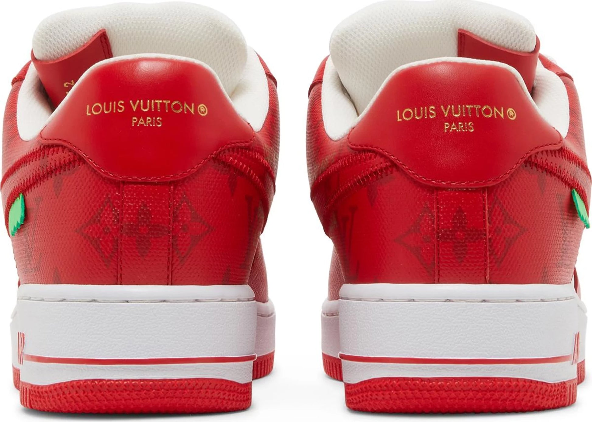 Louis Vuitton Nike Air Force Low by Virgil Abloh White Red – CRUIZER