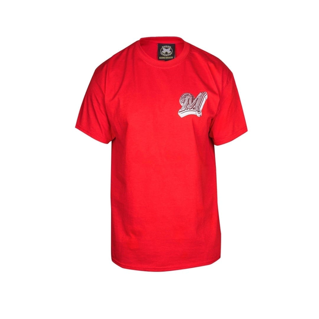 Marino Infantry M Logo T-Shirt Rot