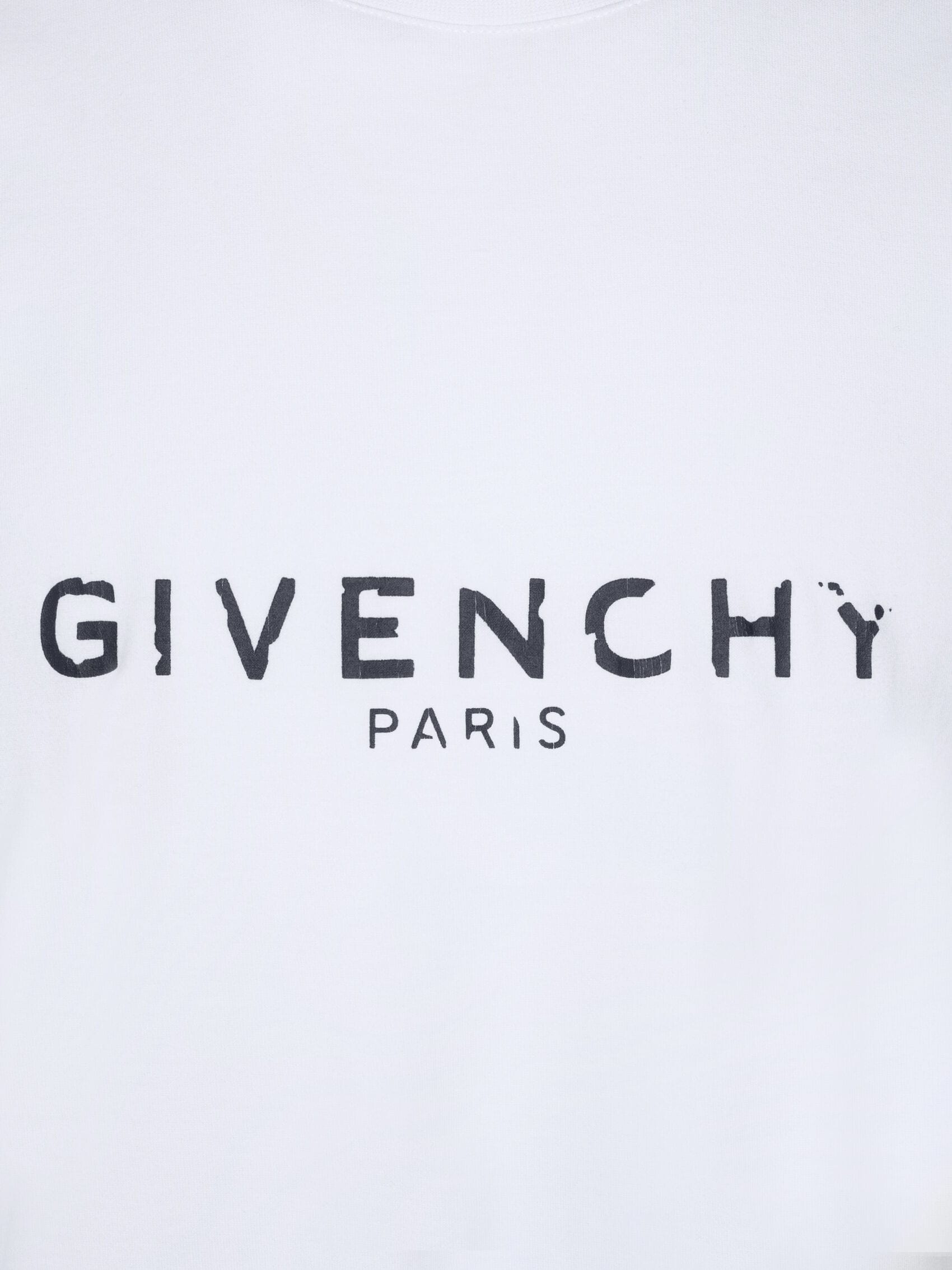 Givenchy Paris Logo Slim Fit Tee Givenchy