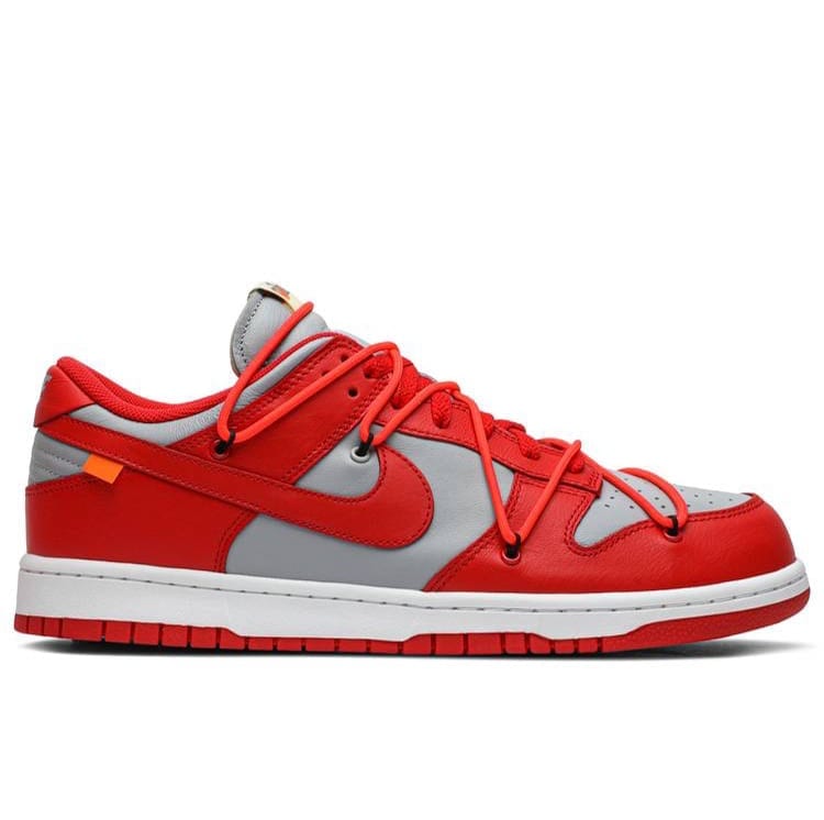 Nike Dunk Low Off-White University Red Off-White