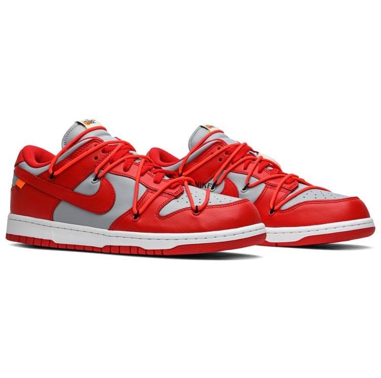 Nike Dunk Low Off-White University Red Off-White