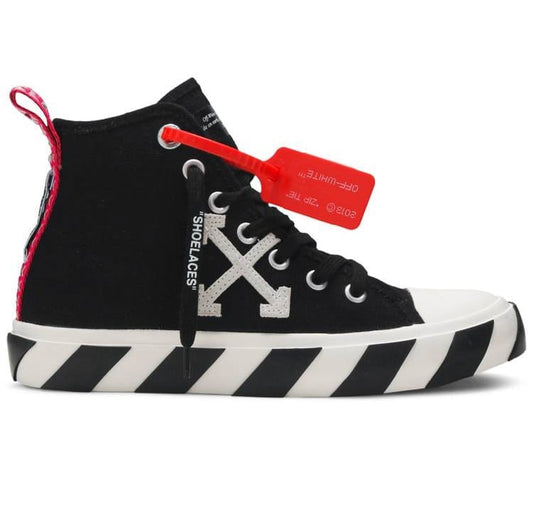 Off-White Arrow Canvas Mid Top Black Off-White