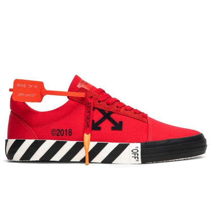 Off-White Vulc Low Red