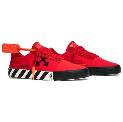 Off-White Vulc Low Red