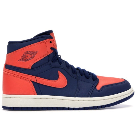 Air Jordan 1 Retro High Blue Void Turf Orange (W) Air Jordan