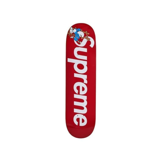 Supreme Smurfs Skateboard Red Supreme