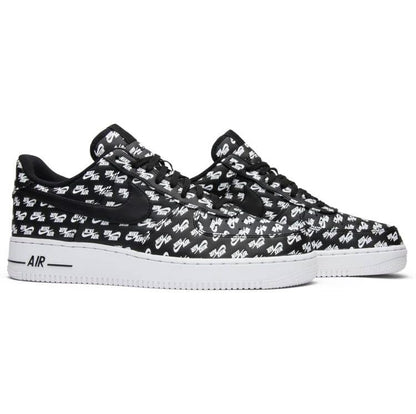 Nike Air Force 1 Low All Over Logo Black Nike