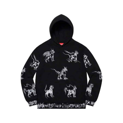 Supreme Animals Hooded Sweatshirt Black