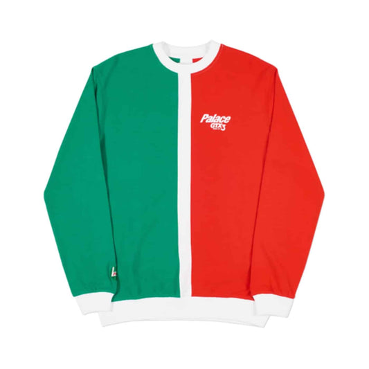 Palace Gtx Splitter Crew Green/White/Red Palace