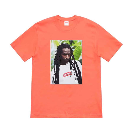 Supreme Buju Banton Tee Neon Orange Supreme