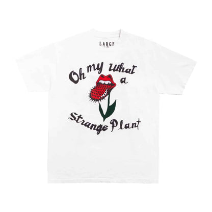 Cactus Plant Flea Market Rolling Stones Strange Plant T-Shirt White
