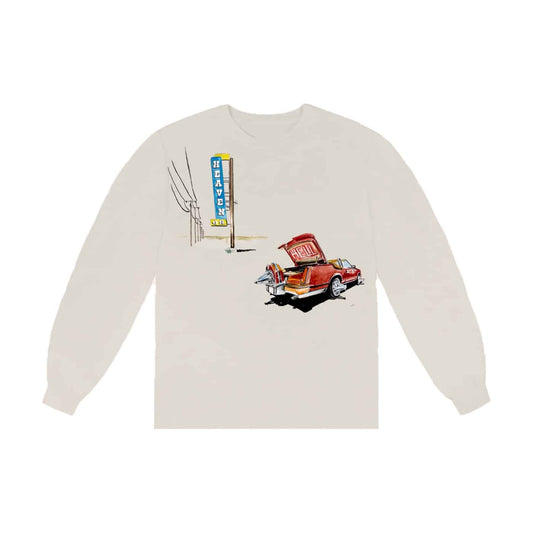 Don Toliver Heaven or Hell L/S Tee Natural Don Toliver