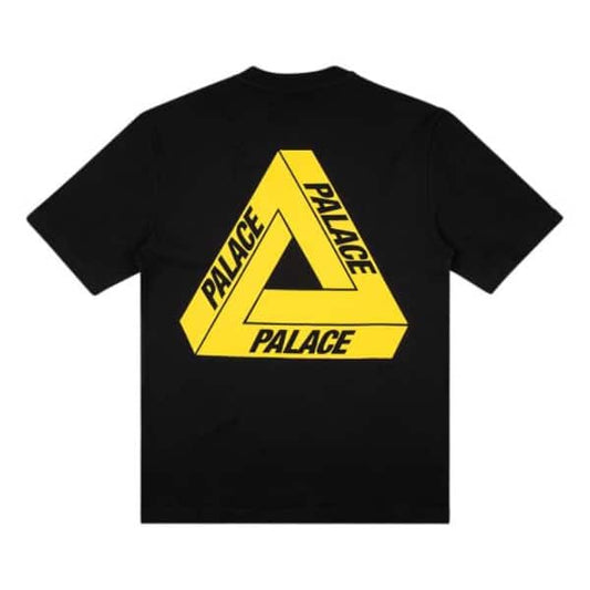 Palace Tri-To-Help T-Shirt Black/Yellow Palace
