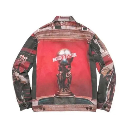 Supreme Scarface the World Is Yours Denim Jacket Multi Supreme