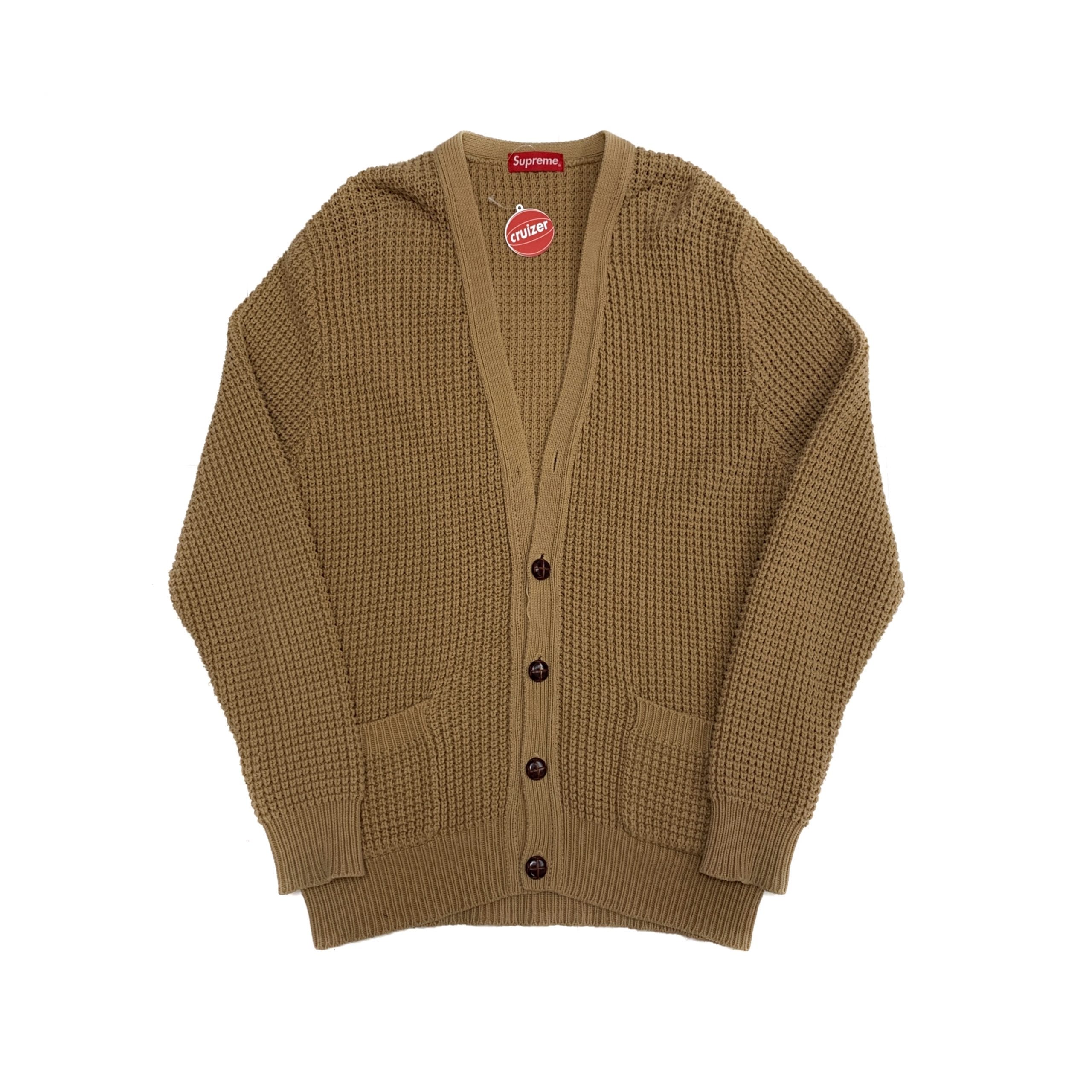 Supreme Waffle Knit Cardigan XL - 通販 - pinehotel.info