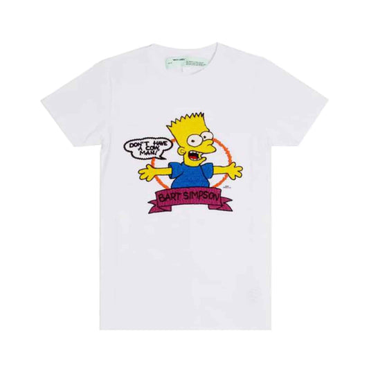Off-White Bart T-Shirt White Off-White