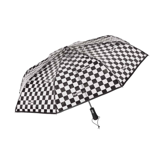 Supreme ShedRain Transparent Checkerboard Umbrella Black Supreme